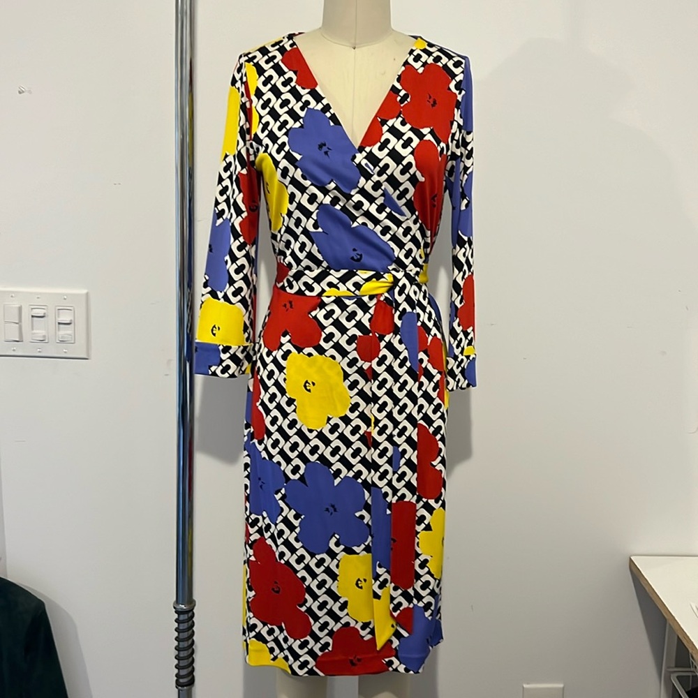 Diane von Furstenberg “Andy Warhol” Wrap Dress